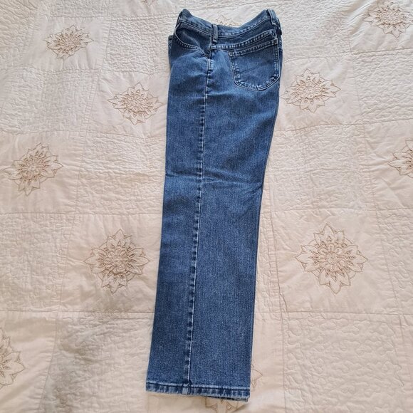 Lee Medium Wash Straight Leg Jeans, 6S - Picture 3 of 5